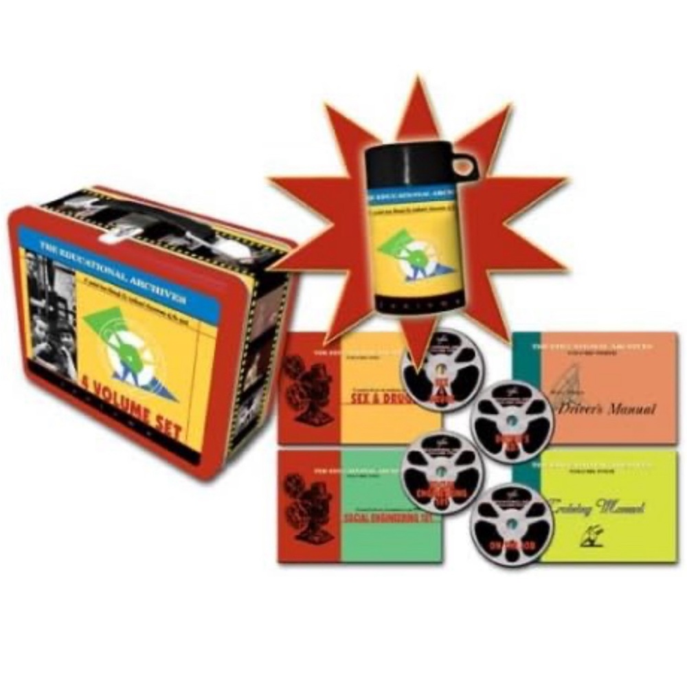 The Educational Archives 4-DVD Set Limited Edition Lunchbox Retro OOP - Picture 2 of 11